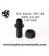 Thread adapter 1/2"x28 for cal.22 SIG Sauer 1911-22 and GSG pistols